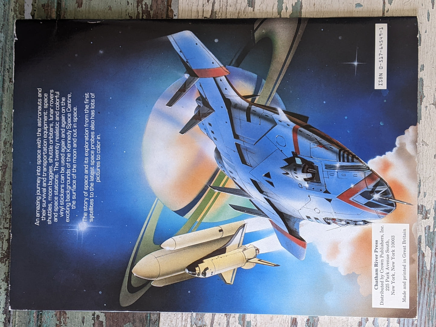 1988 Space Sticker Book !! Unused Peel and Play !! Amazing Nostalgia Vintage Gifts & Collectibles