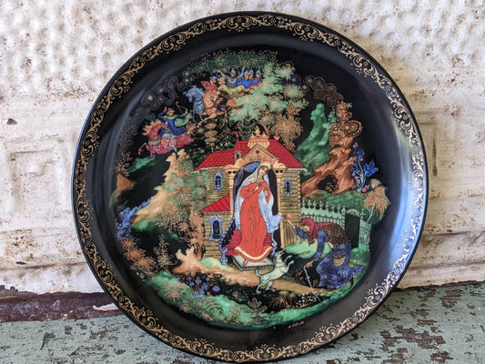 1988 Tianex Russian Legends Collectors Plate 7902 P Bradex No. 60-V25-1.2 Fairy Tales Fantasy !! Amazing Vintage Gifts & Retro Collectibles