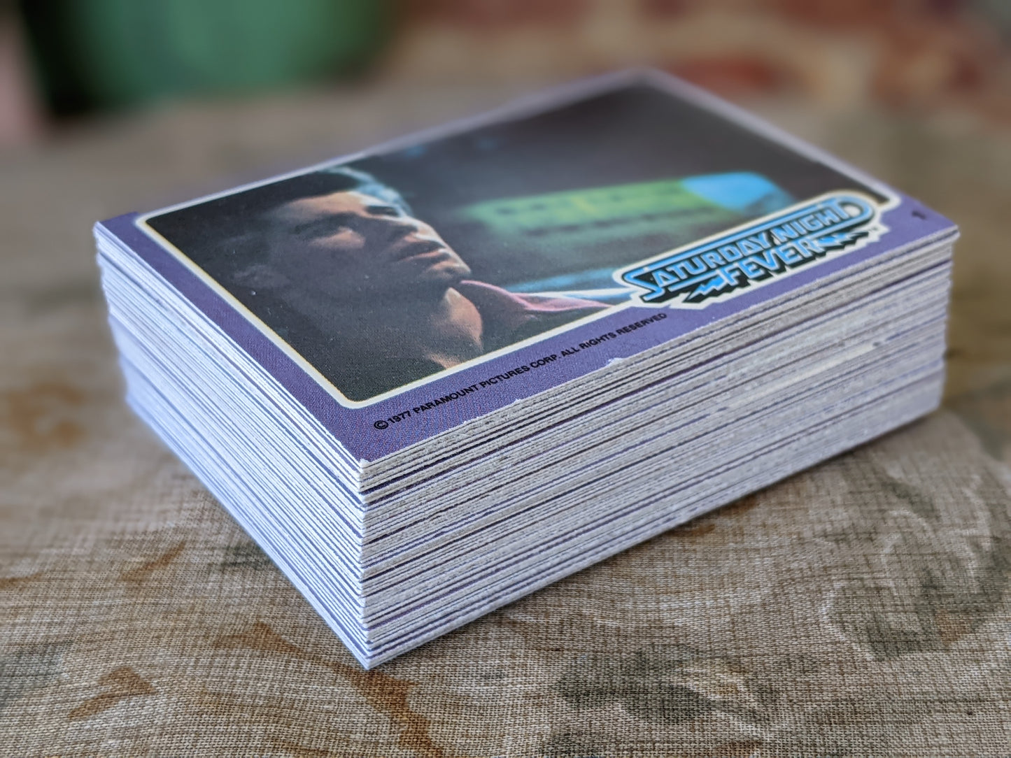 1977 Saturday Night Fever Complete Set of 66 Cards **Instant Street Cred