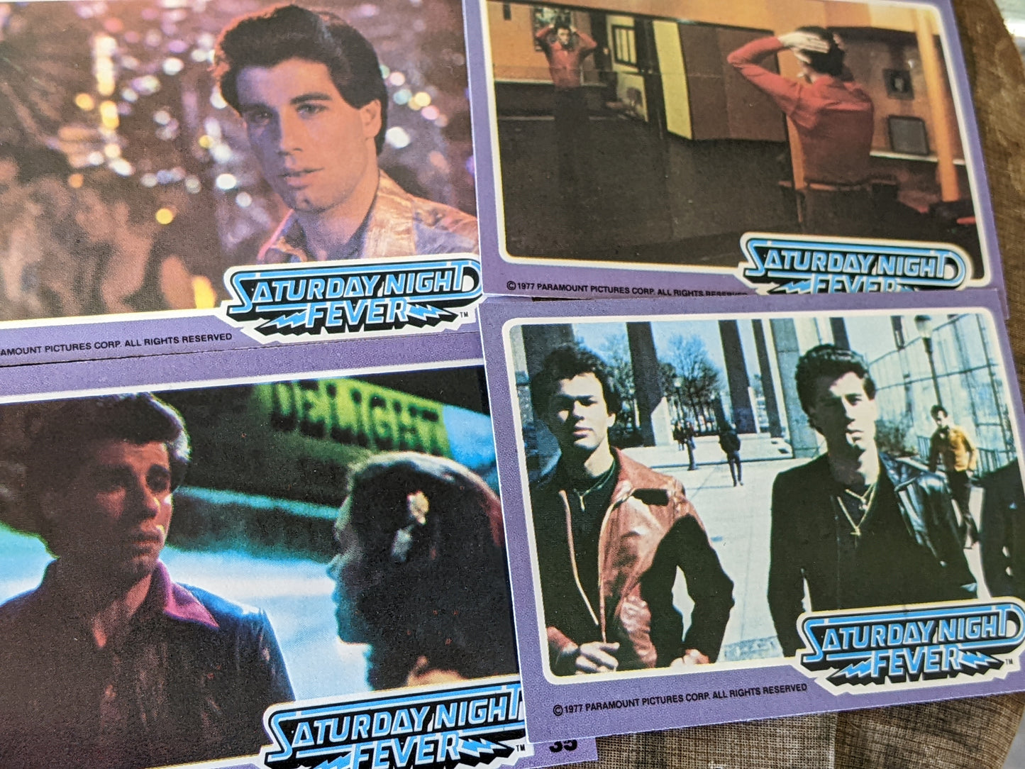 1977 Saturday Night Fever Complete Set of 66 Cards **Instant Street Cred